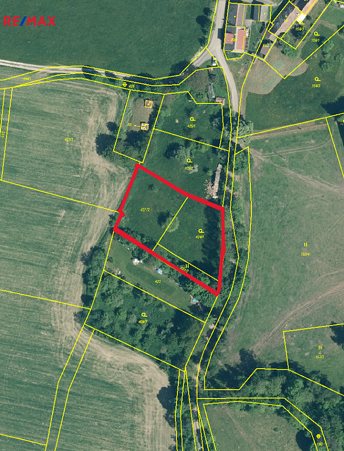 Stavební pozemek pro váš budoucí domov – 1 993 m² v srdci Pošumaví (Damíč - Soběšice, okres Klatovy)